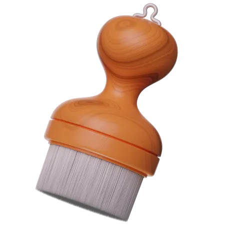 Oil Brush  3D Icon