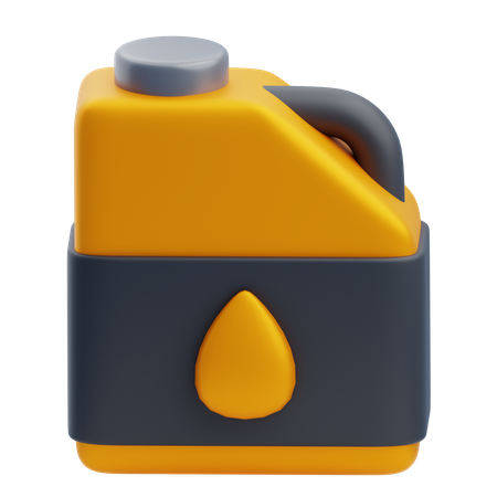 Oil Can  3D Icon