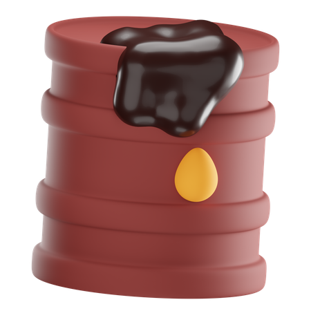 Oil Can  3D Icon