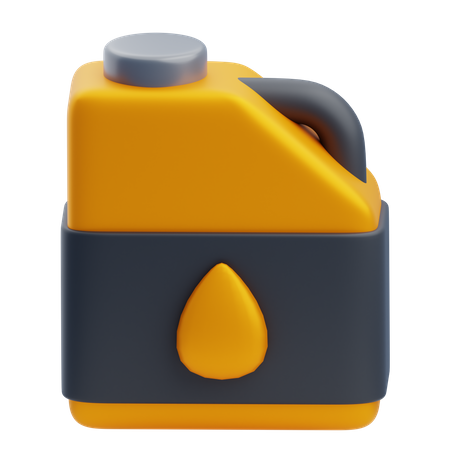 Oil Can  3D Icon
