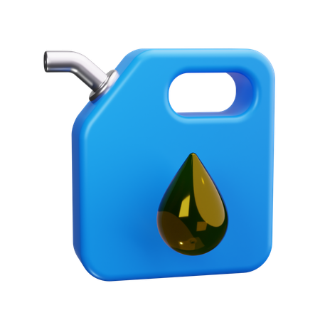 Oil Change  3D Icon