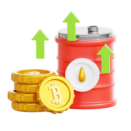 Oil Commodity  3D Icon