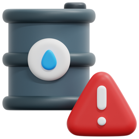 Oil Crisis  3D Icon