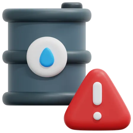 Oil Crisis  3D Icon