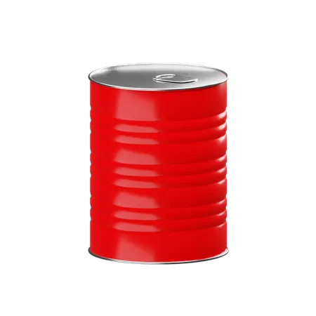 Oil Drum  3D Illustration