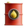 oil energy 3d logo