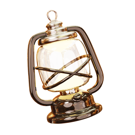 Oil Lantern  3D Icon