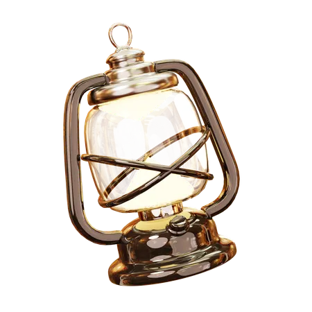 Oil Lantern  3D Icon