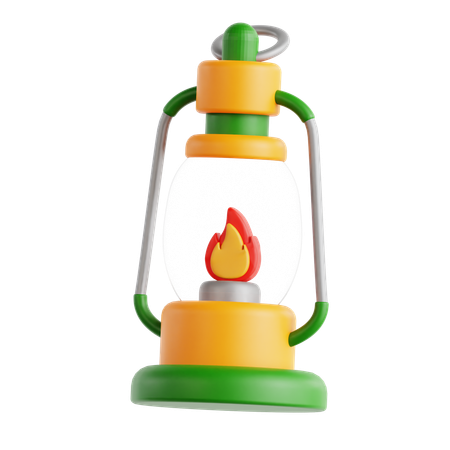Oil Lantern  3D Icon