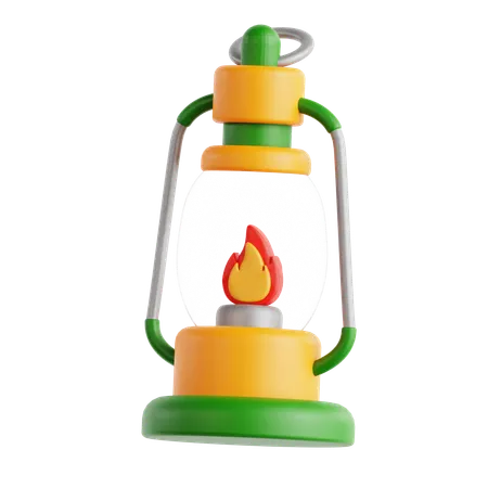 Oil Lantern  3D Icon