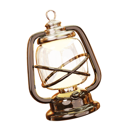 Oil Lantern  3D Icon