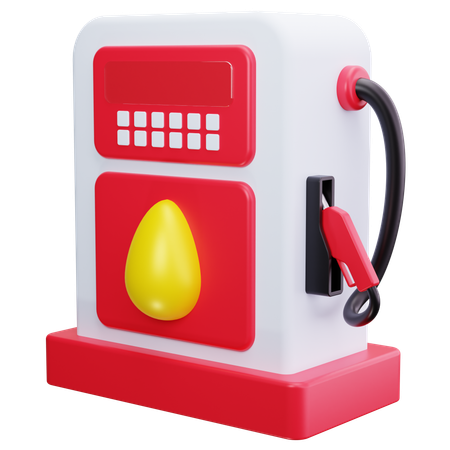 オイルポンプ  3D Icon