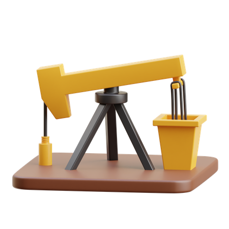 Oil Pump  3D Icon