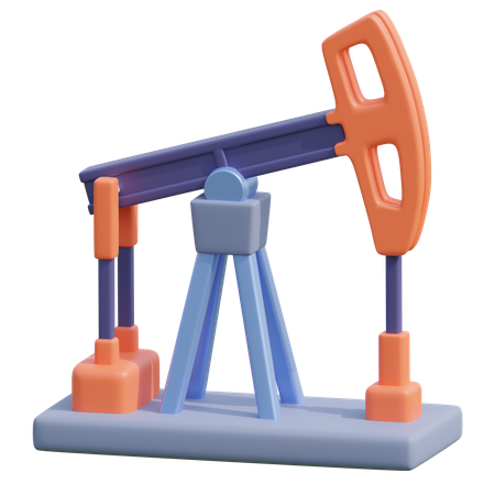 Oil Pump  3D Icon