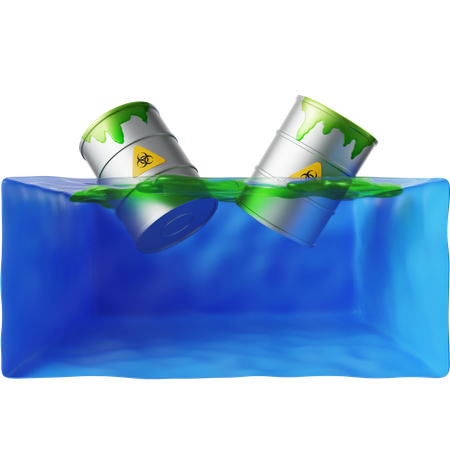 Oil spill  3D Icon