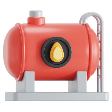 Oil tank  3D Icon