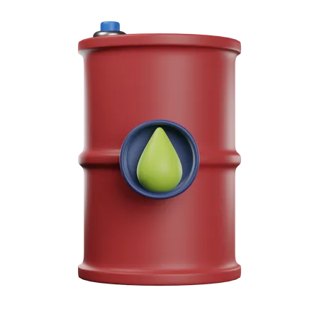 Oil Tank  3D Icon