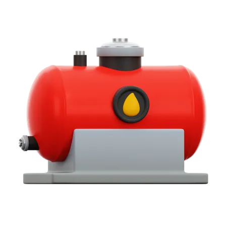 Oil Tank  3D Icon