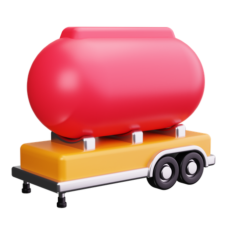 Oil Tank  3D Icon