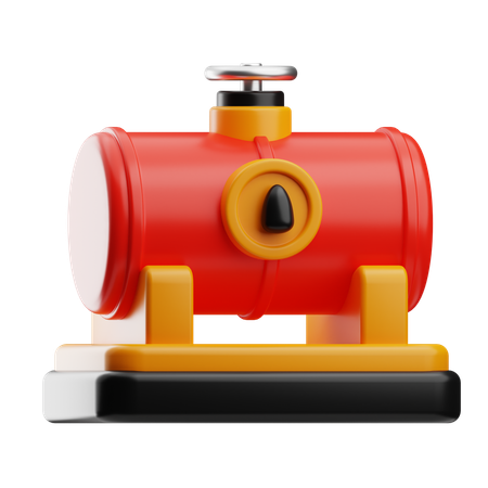 Oil tank  3D Icon