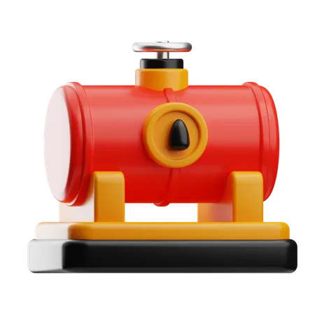 Oil tank  3D Icon