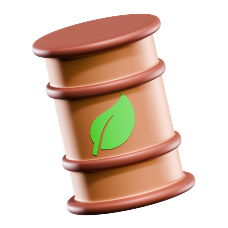 Oil Tank  3D Icon