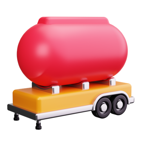 Oil Tank  3D Icon