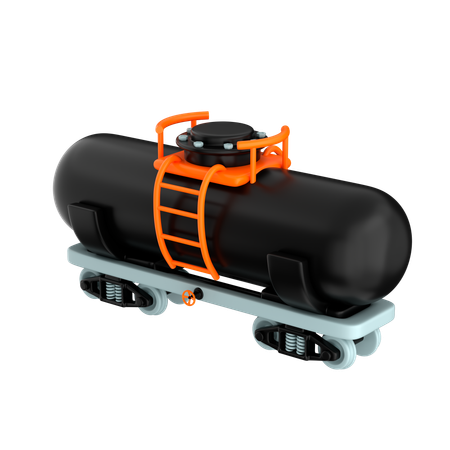 Oil Tank  3D Icon