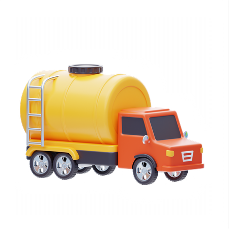 Oil Tank  3D Icon