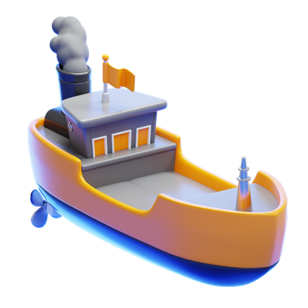 オイルタンカー  3D Icon