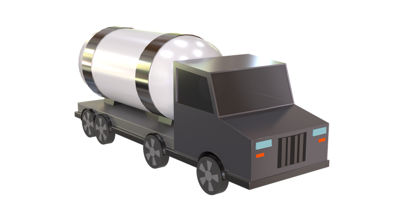 Oil Tanker  3D Icon