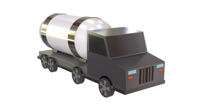 Oil Tanker  3D Icon