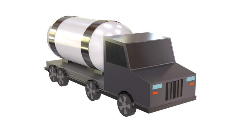 Oil Tanker  3D Icon