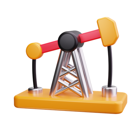 Oil well  3D Icon