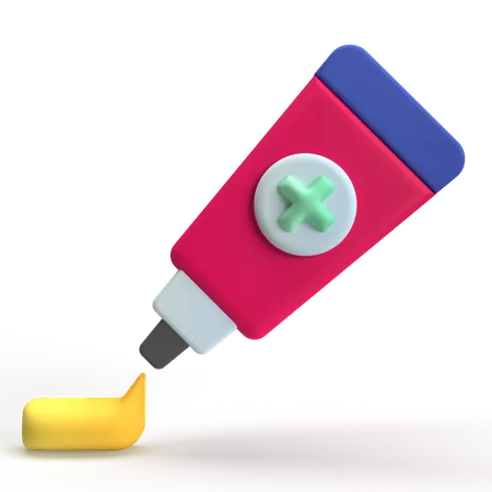 Ointment  3D Icon