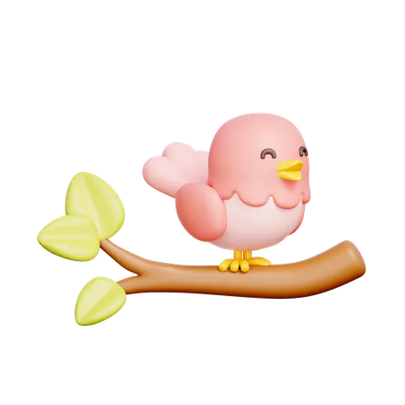 Oiseau  3D Icon
