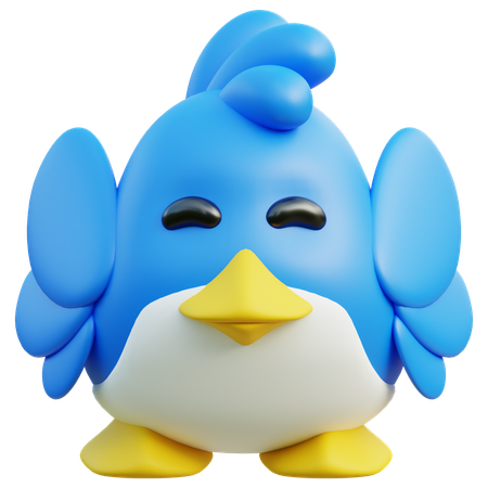 Oiseau  3D Icon