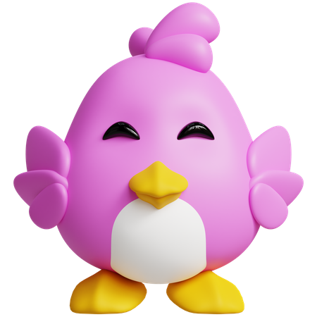 Oiseau  3D Icon