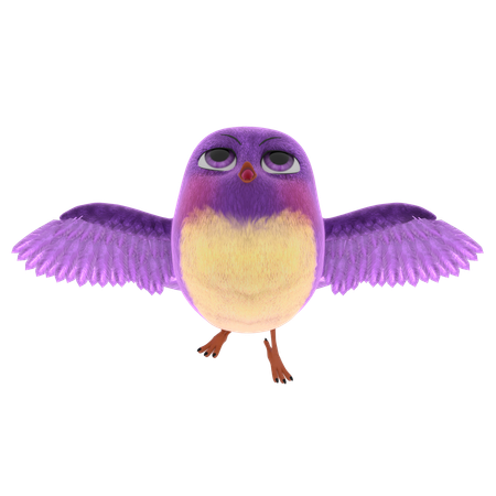 Oiseau mignon  3D Icon