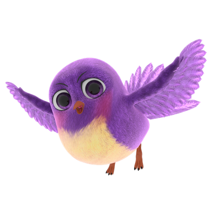 Oiseau mignon  3D Icon