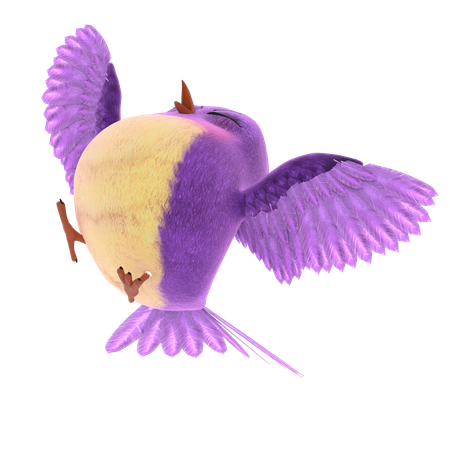 Oiseau mignon  3D Icon