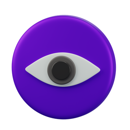 Ojo  3D Icon