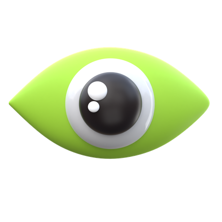 Ojo  3D Icon