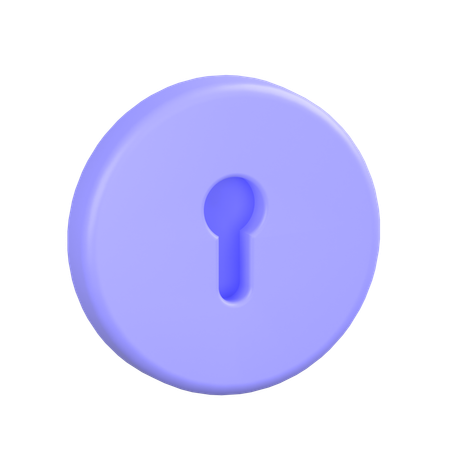 Agujero de llave  3D Icon