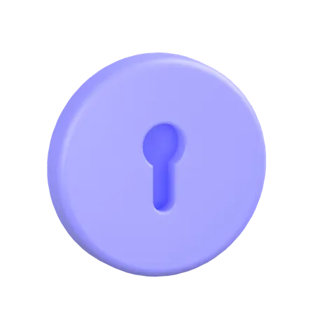 Agujero de llave  3D Icon