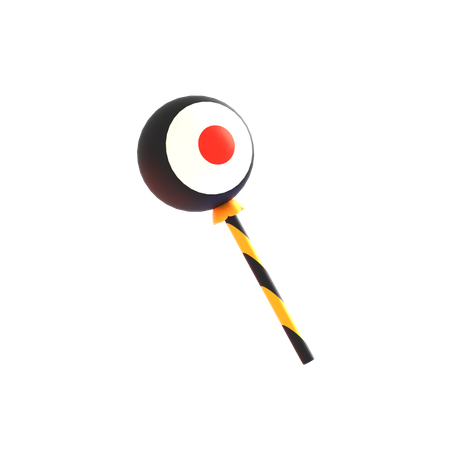 Ojo de caramelo de halloween  3D Icon