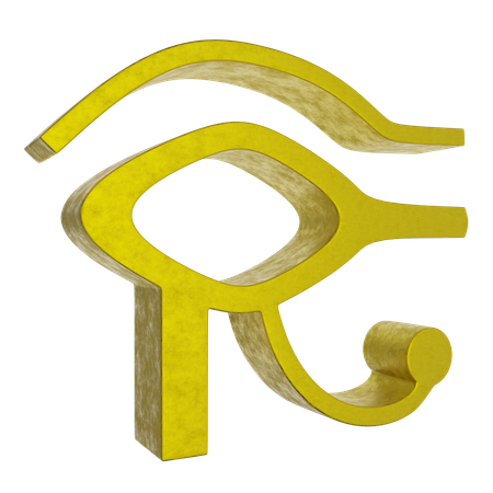 Ojo de Horus  3D Icon