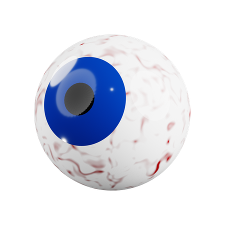 Ojo espeluznante  3D Icon