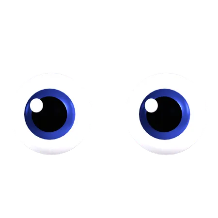 Ojos de anime  3D Icon