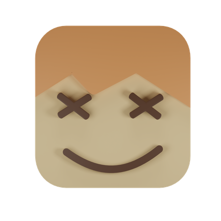 Ojos tachados  3D Emoji